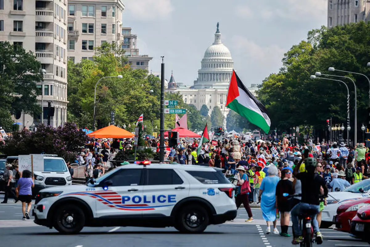 جنگ بزرگ در آمریکا شروع شد + عکس