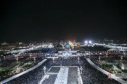 تصاویر دیدنی مراسم خطبه خوانی شب شهادت امام رضا (ع)