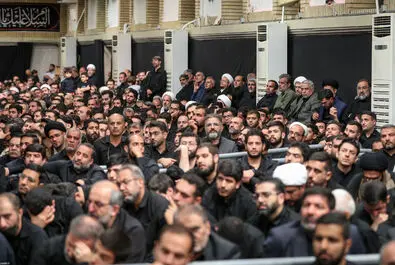 عزاداری حسینیه امام خمینی