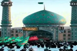 مسجد جمکران به استقبال میلاد امام رضا(ع) رفت