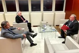 اولین عکس از دیدار اولیانوف و گروسی درباره ایران