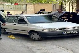 تصاویر دردناک پس از ترور شهید خدایاری