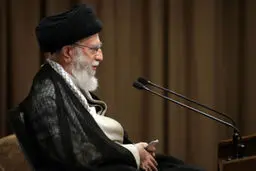 تصاویر سخنرانی تلویزیونی رهبر معظم انقلاب اسلامی