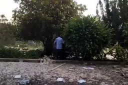 بینید | تصاویر جدید از لحظه بمباران صداوسیما 