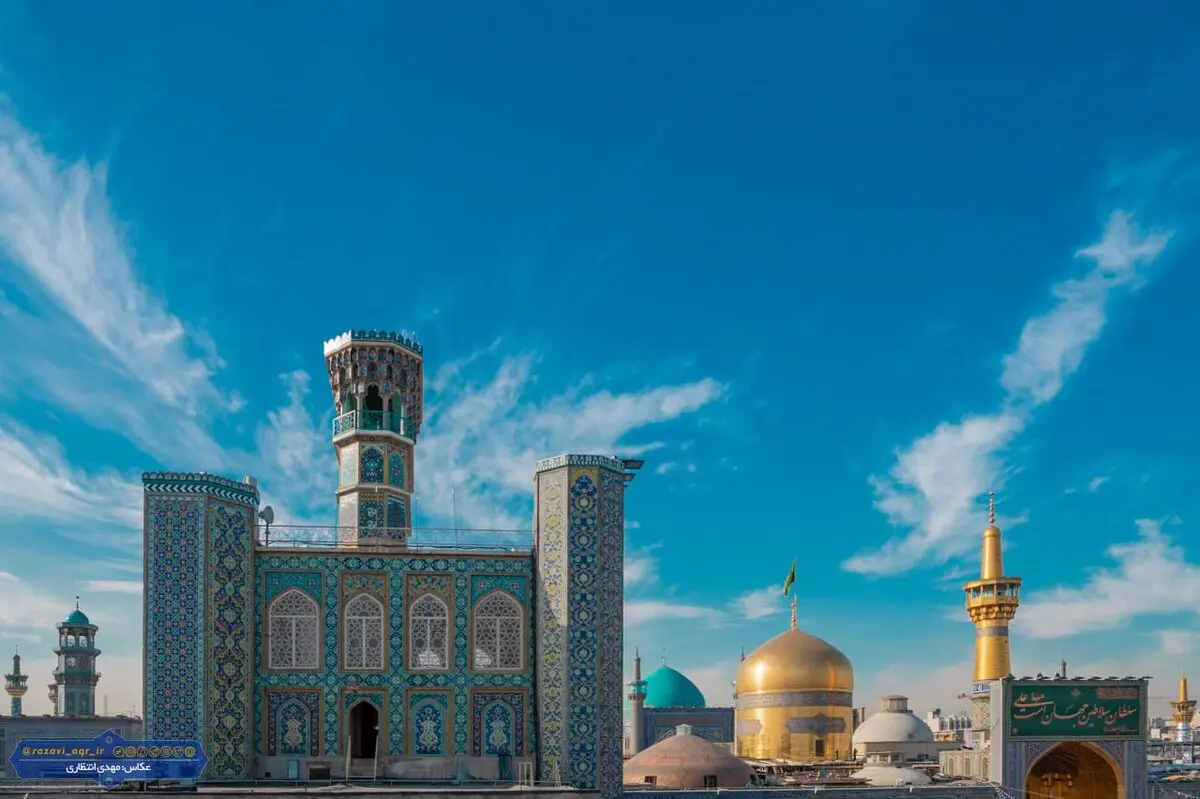  حال‌وهوای حرم رضوی در روز تاسوعای حسینی