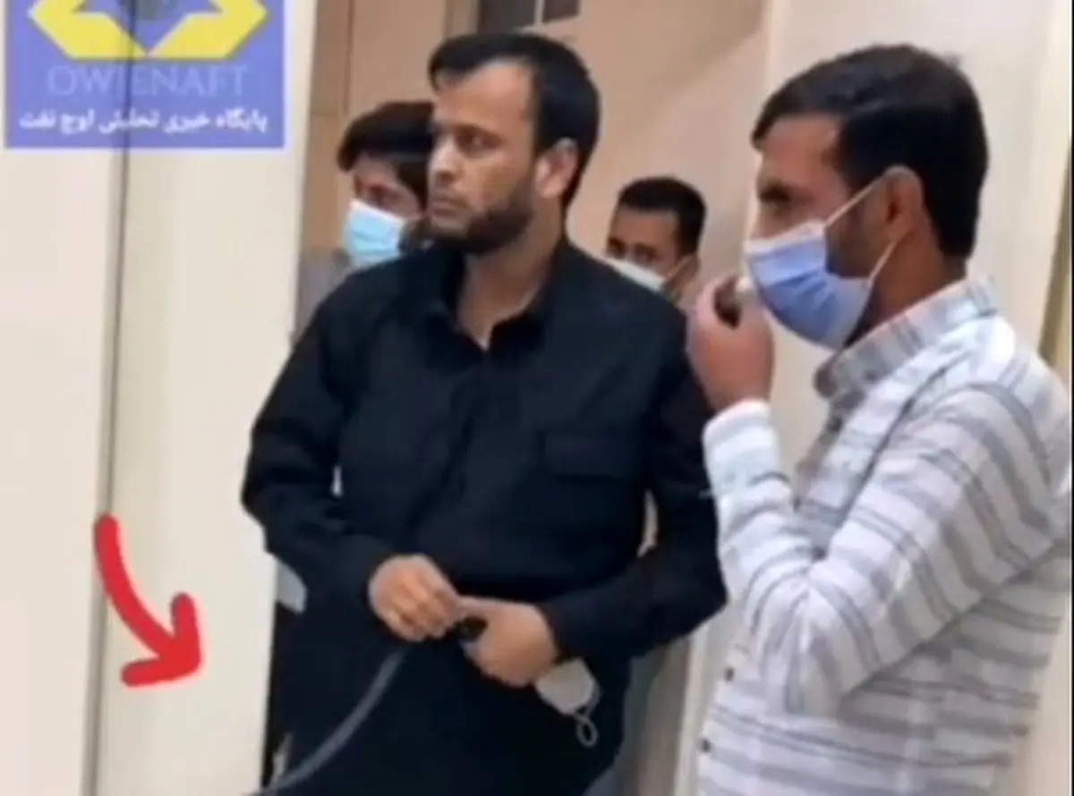 حمله مدیر جنجالی نفتی با کمربند به یک فرد در جلسه