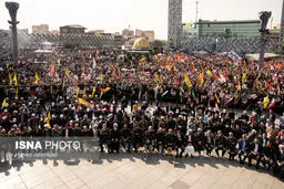 تصاویر تکمیلی مراسم تشییع پیکر شهید نیلفروشان
