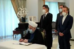 جزئیات حضور روحانی در سفارت ژاپن