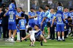 تصاویر جشن قهرمانی استقلال