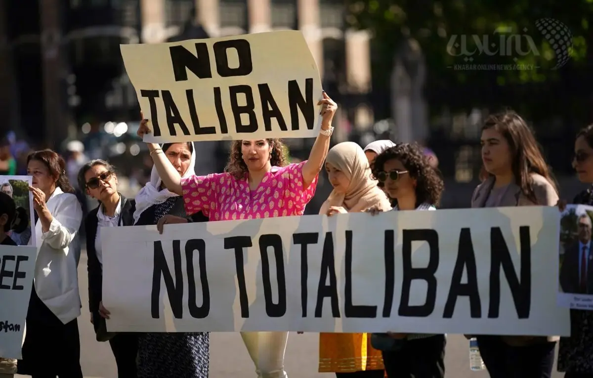 عکسی در لندن که طالبان از دیدن آن بسیار ناراحت می‌شود