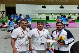 تصاویر متفاوت از تاریخ سازی فروغی با طلای المپیک