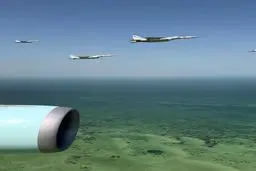  لحظه اسکورت هواپیمای ترامپ توسط جنگنده‌های قطری