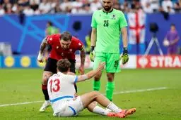 گرجستان 1-1 چک: اولین امتیاز تاریخ یورو برای گرجی‌ها