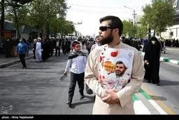 تصاویر | تشییع پیکر شهید حجت‌الاسلام اصلانی در مشهد