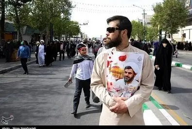 تصاویر | تشییع پیکر شهید حجت‌الاسلام اصلانی در مشهد