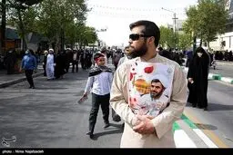 تصاویر | تشییع پیکر شهید حجت‌الاسلام اصلانی در مشهد