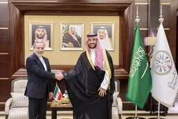 توییت مهم وزیر عربستان سعودی بعد از دیدار با عراقچی