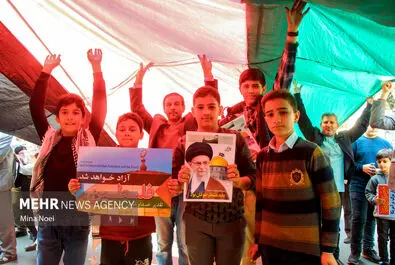 راهپیمایی فلسطین