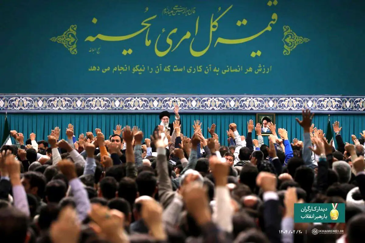 واکنش رهبر انقلاب به وقایع سوریه و فلسطین؛ باطل چند روزی جولانی دارد اما قطعاً رفتنی است