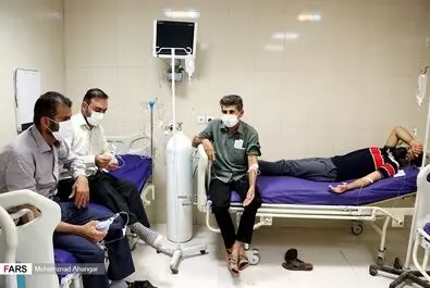 تصاویر هولناک از تاخت و تاز کرونا در اهواز