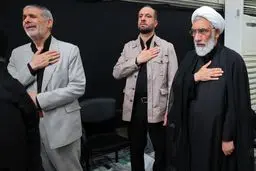 عزاداری حجت الاسلام پورمحمدی در مراسم حسینیه امام خمینی (ره)