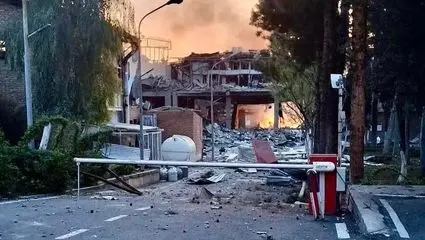 بمباران انستیتو یکصد ساله ایران