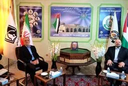 حضور رئیس‌جمهور در مراسم بزرگداشت شهید السنوار