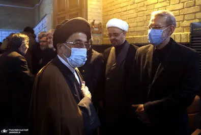 مراسم ختم همسر شهید مطهری