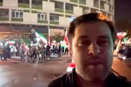 شادی مردم ایران در پی حملات به پایگاه آمریکایی در قطر