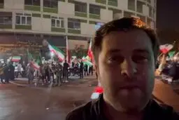 شادی مردم ایران در پی حملات به پایگاه آمریکایی در قطر