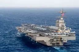 ببینید | هشدار قاطع بالگرد ارتش و فرار ناوشکن آمریکایی