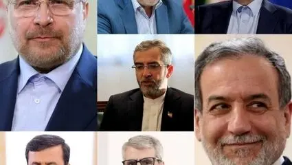 لحظه ورود قالیباف و عراقچی به سوئیس 