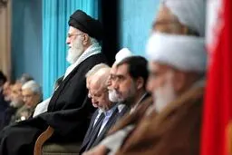تصاویر دیدار رمضانی کارگزاران نظام با رهبر انقلاب