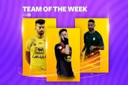 تیم منتخب هفته چهارم لیگ برتر