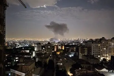 انفجارهای پیاپی در تهران