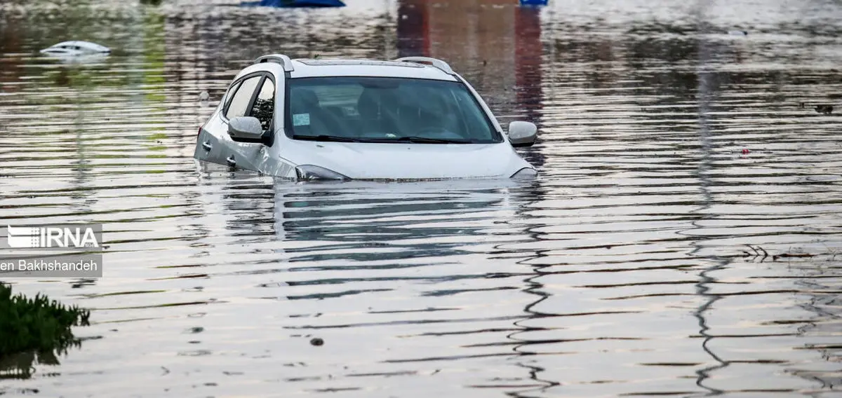 بندر جده عربستان غرق شد + فیلم