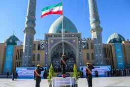 تجدید بیعت نظامیان با امام زمان (عج) در مسجد جمکران