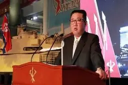 تصاویر باورنکردنی از آب شدن رهبر کره شمالی