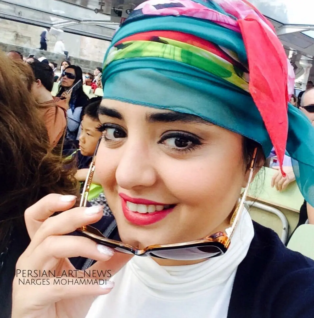 تصویری متفاوت از نرگس محمدی/عکس