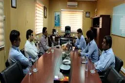 بازدید مدیر روابط عمومی شستا از شرکت شیمی بافت