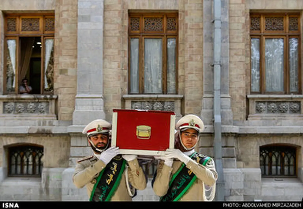 تشییع پیکر حسینی مقدم سرکنسول ایران در مرو ترکمنستان/تصاویر