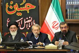 تصاویری از جلسه مجمع تشخیص مصلحت با حضور احمدی‌نژاد و قالیباف