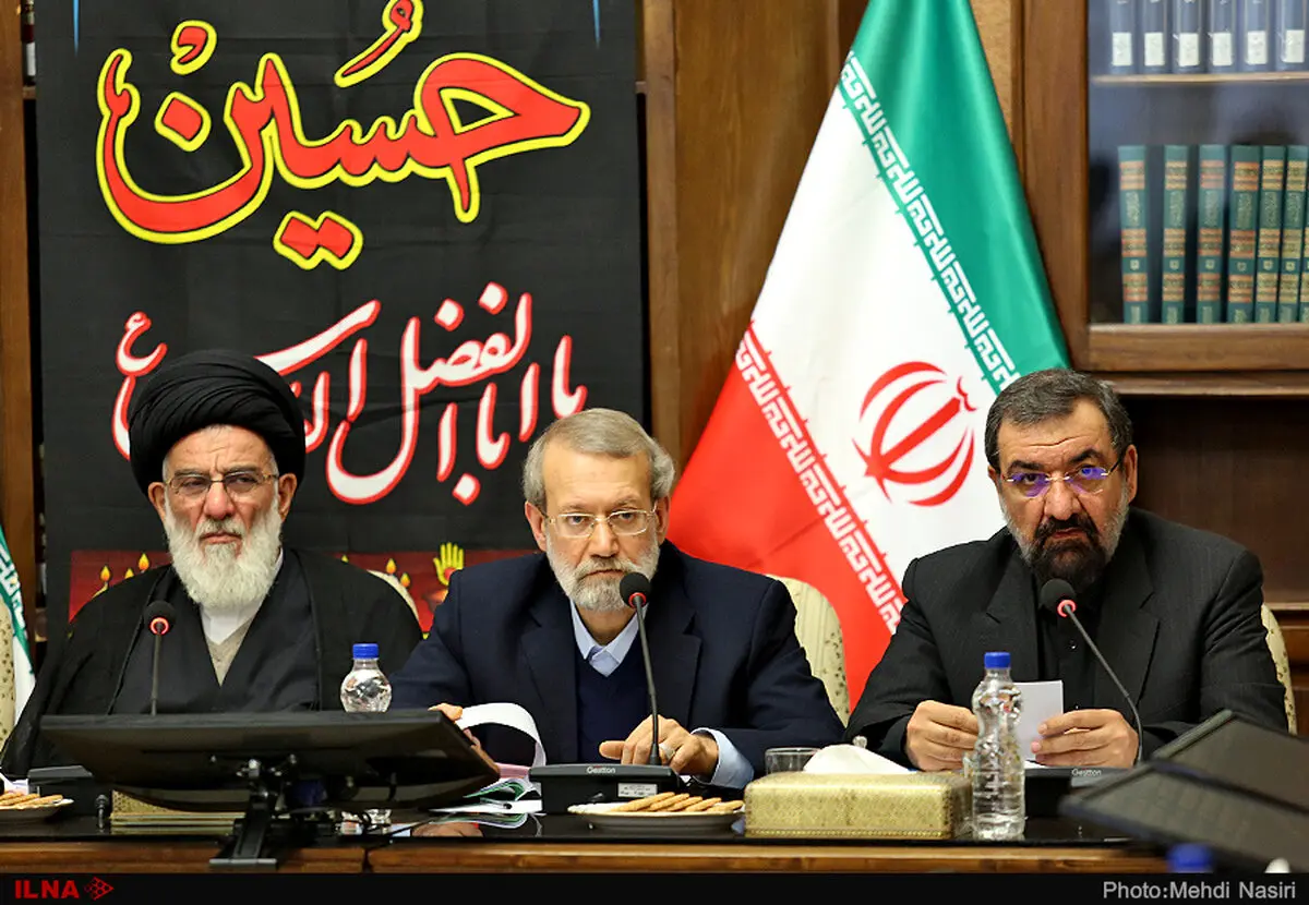 تصاویری از جلسه مجمع تشخیص مصلحت با حضور احمدی‌نژاد و قالیباف