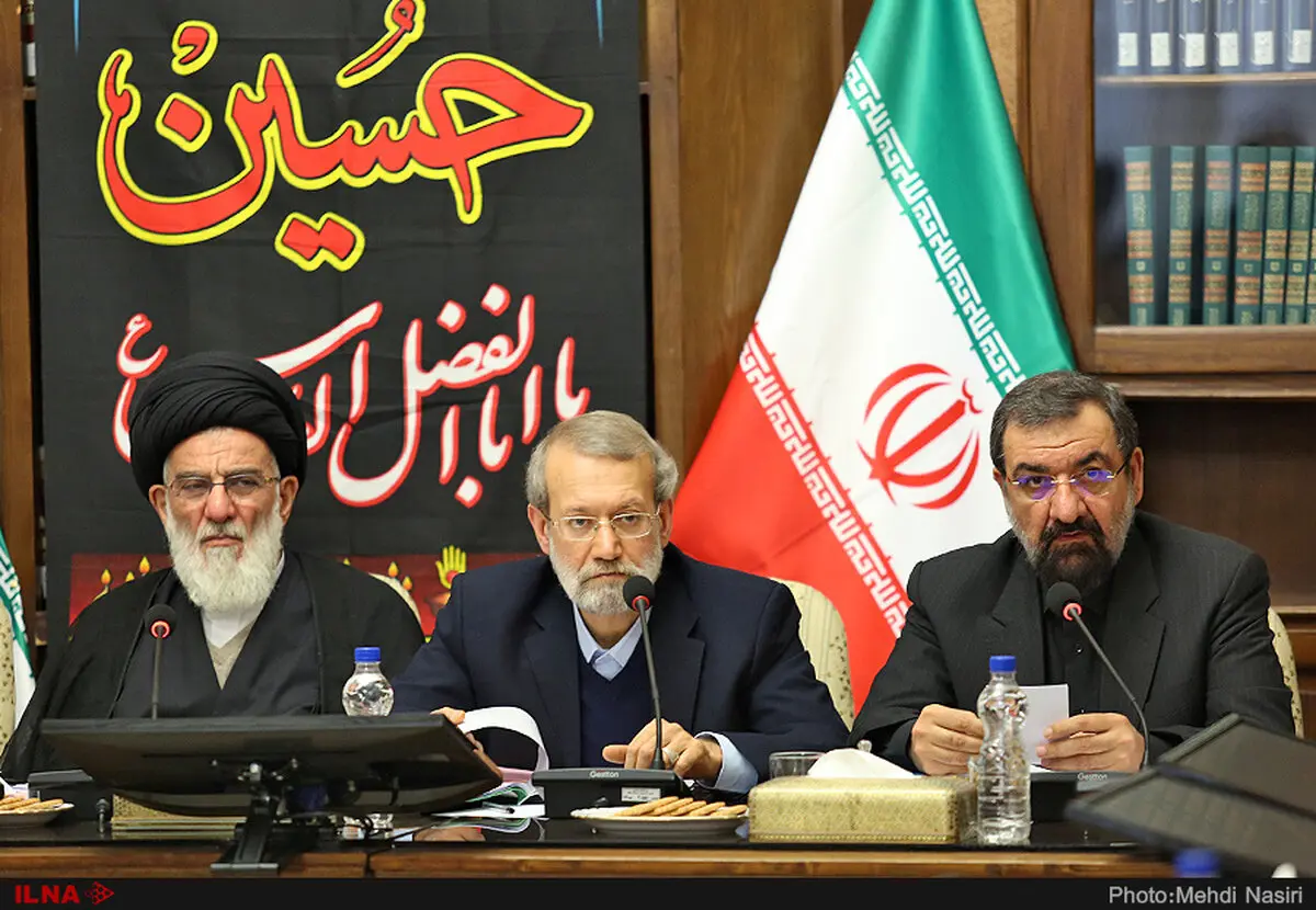 تصاویری از جلسه مجمع تشخیص مصلحت با حضور احمدی‌نژاد و قالیباف