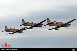 جنگنده های سپاه در مانور /تصاویر