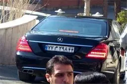 بنز جدید هاشمی رفسنجانی /تصویر