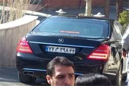 بنز جدید هاشمی رفسنجانی /تصویر