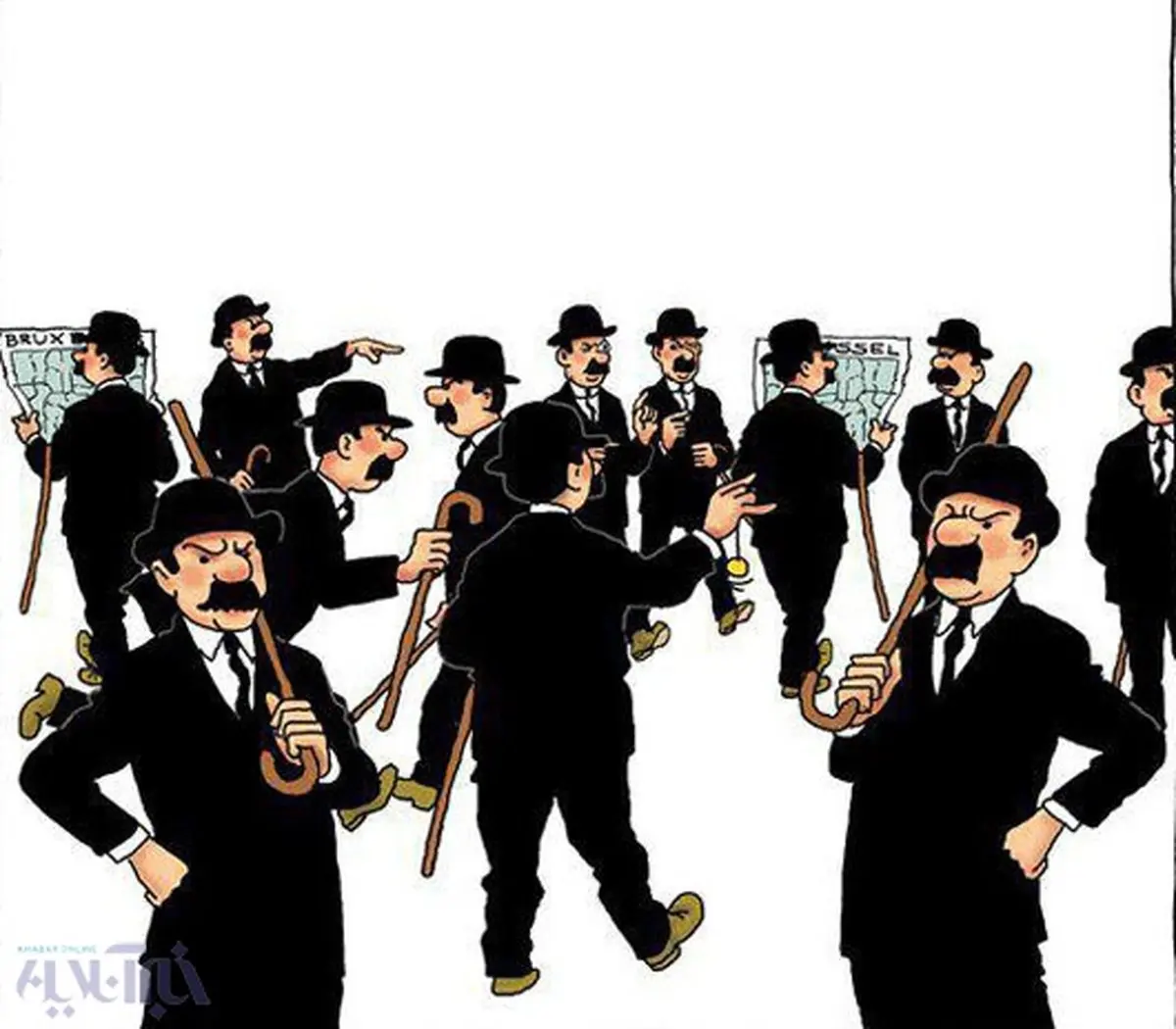 کاریکاتور/ بلژیک به د‌نبال داعش!