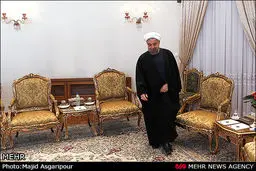 دیدار رئیس مجلس ایرلند با رئیس جمهور/ تصاویر