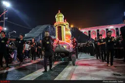 غوغای زائران اربعین در بین الحرمین.../تصاویر